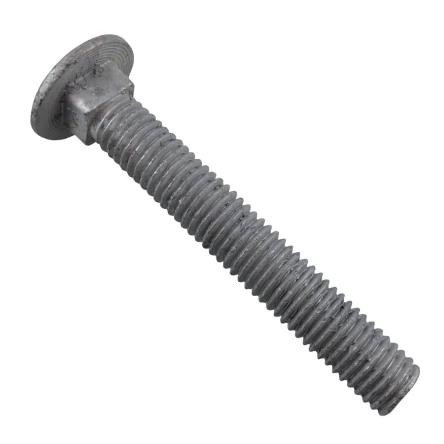 1/2" x 3-1/2" Galvanized Coarse Carriage Bolt