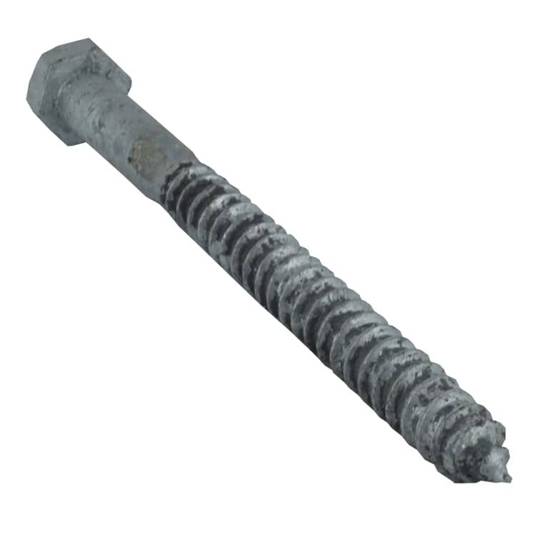 1/2" x 6" Galvanized Hex Lag Screw