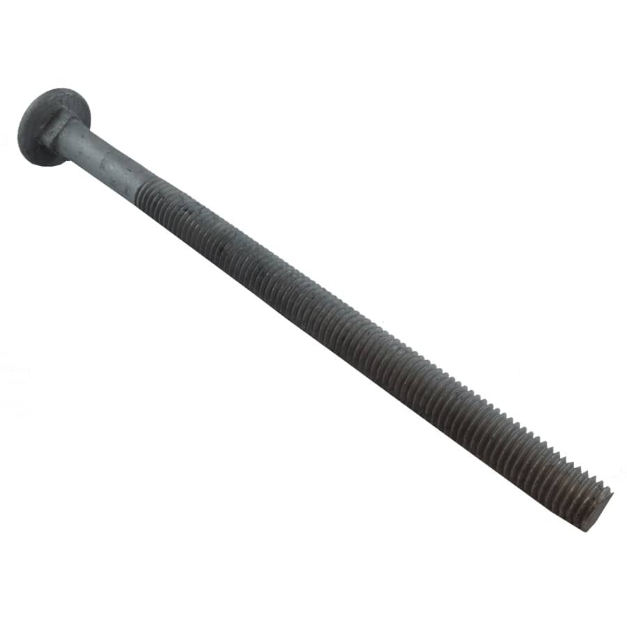 1/2" x 8" Galvanized Coarse Carriage Bolt