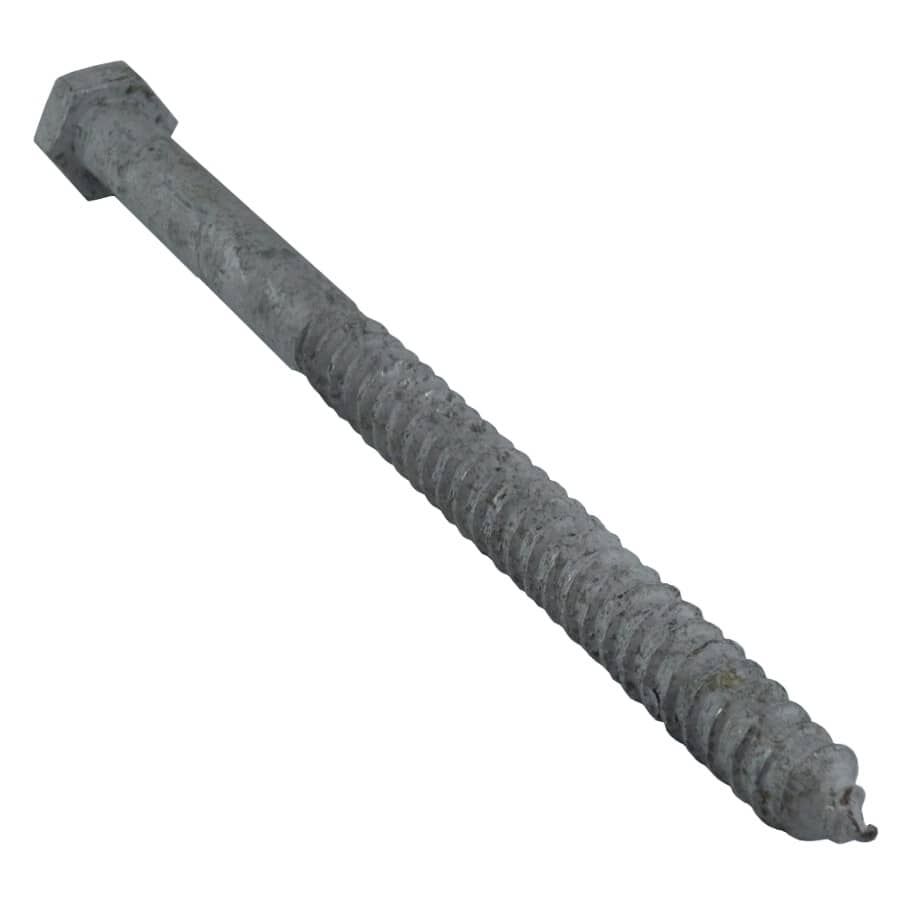 1/2" x 8" Galvanized Hex Lag Screw
