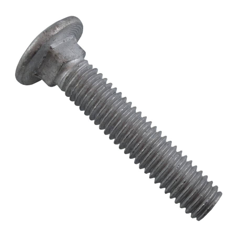 3/8" x 2" Galvanized Coarse Carriage Bolt