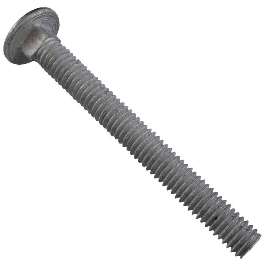 3/8" x 4" Galvanized Coarse Carriage Bolt