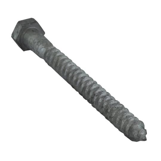 3/8" x 4" Galvanized Hex Lag Screw