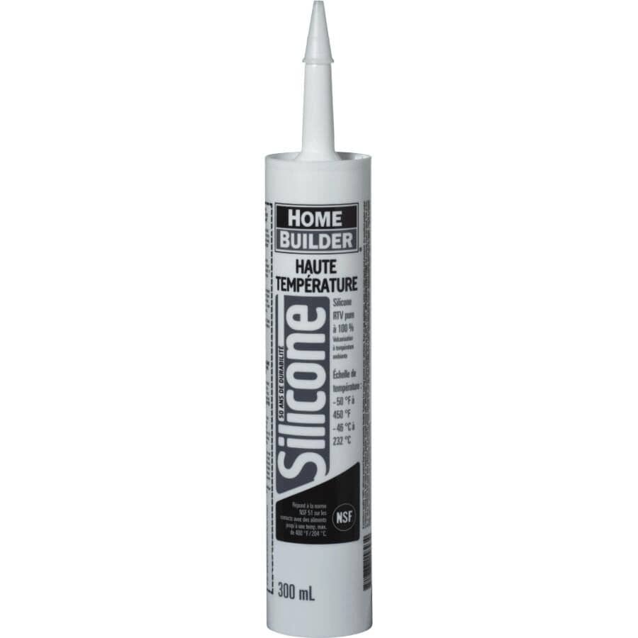 High Temperature RTV Silicone Sealant - Translucent, 300 ml