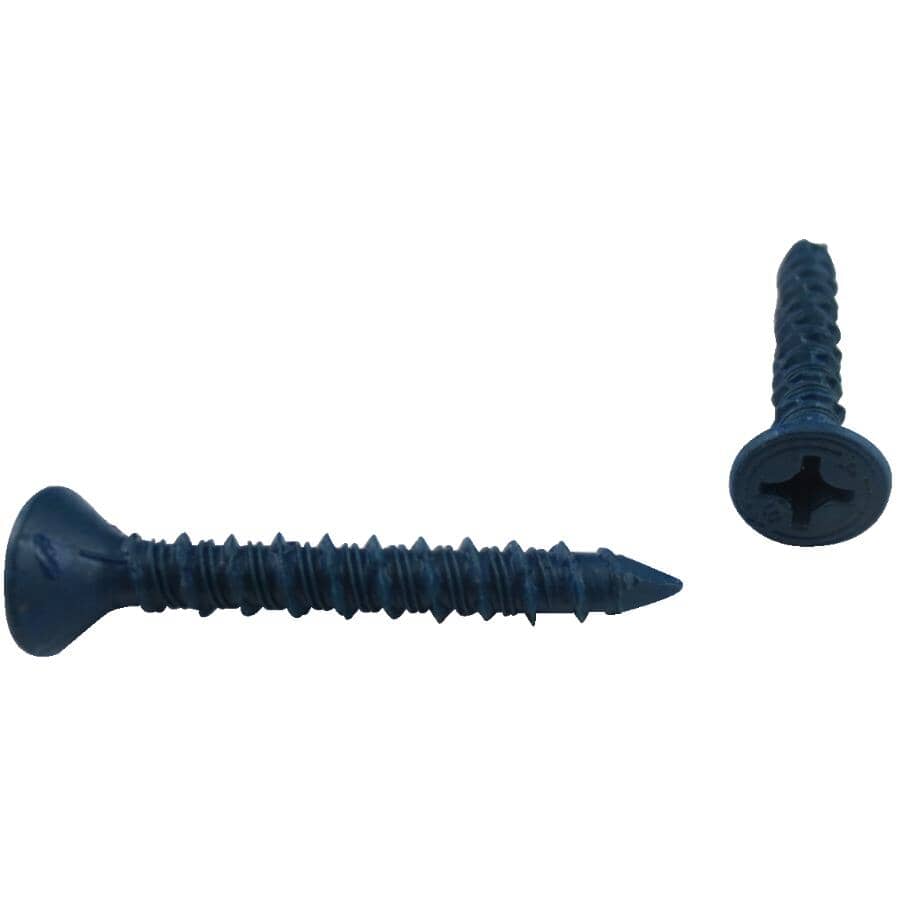 1/4" x 1-3/4" Star Concrete Screws - 25 Pack