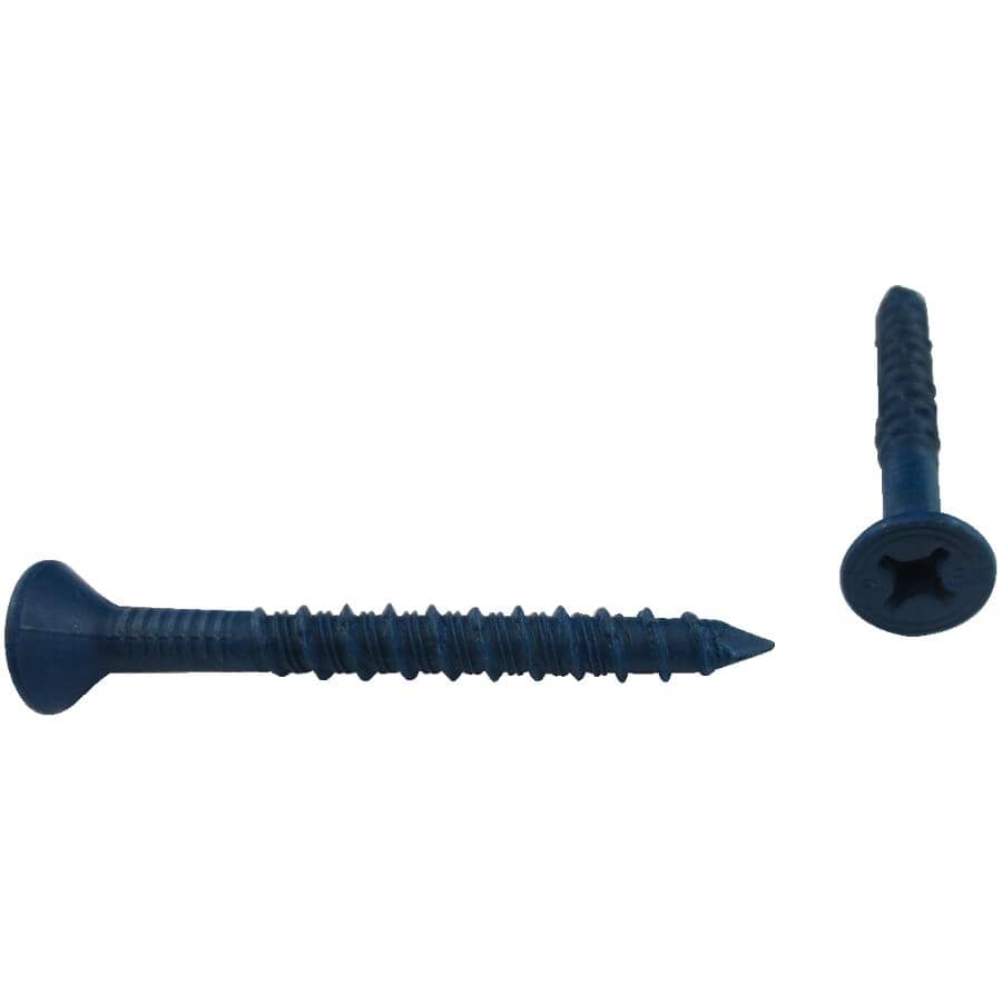 1/4" x 2-1/4" Star Concrete Screws - 25 Pack