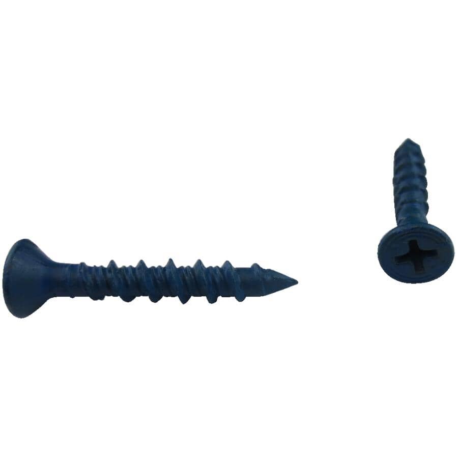 3/16" x 1-1/4" Star Concrete Screws - 25 Pack