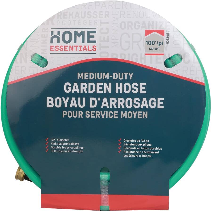 1/2" x 100' PVC/Vinyl Garden Hose