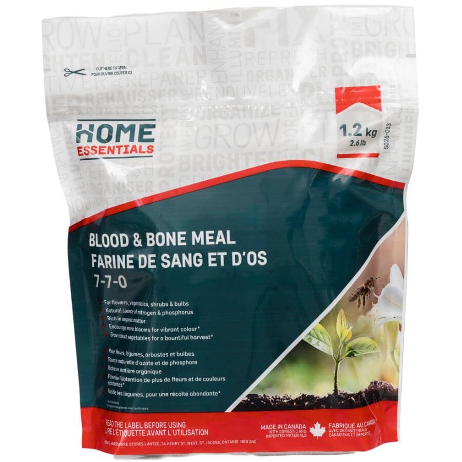 7-7-0 Bone and Blood Meal Fertilizer - 1.2 kg