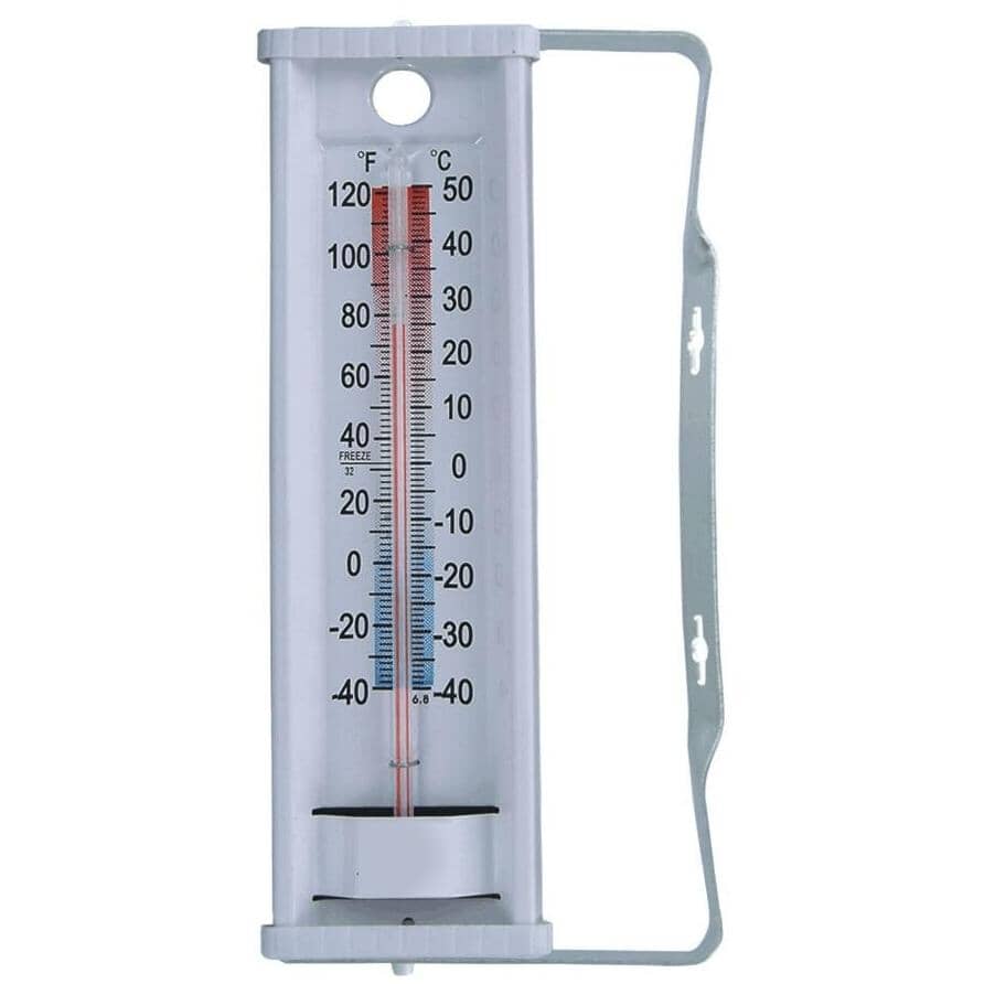 9" Aluminum Window Thermometer