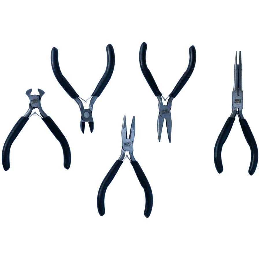 Mini Pliers Set - 5 Piece