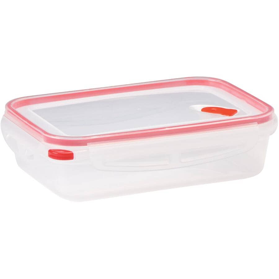 Rectangular Plastic Stackable Container - 1.4 L
