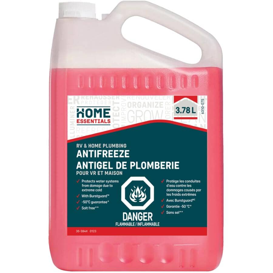 RV & Home Plumbing Antifreeze - 3.78 L