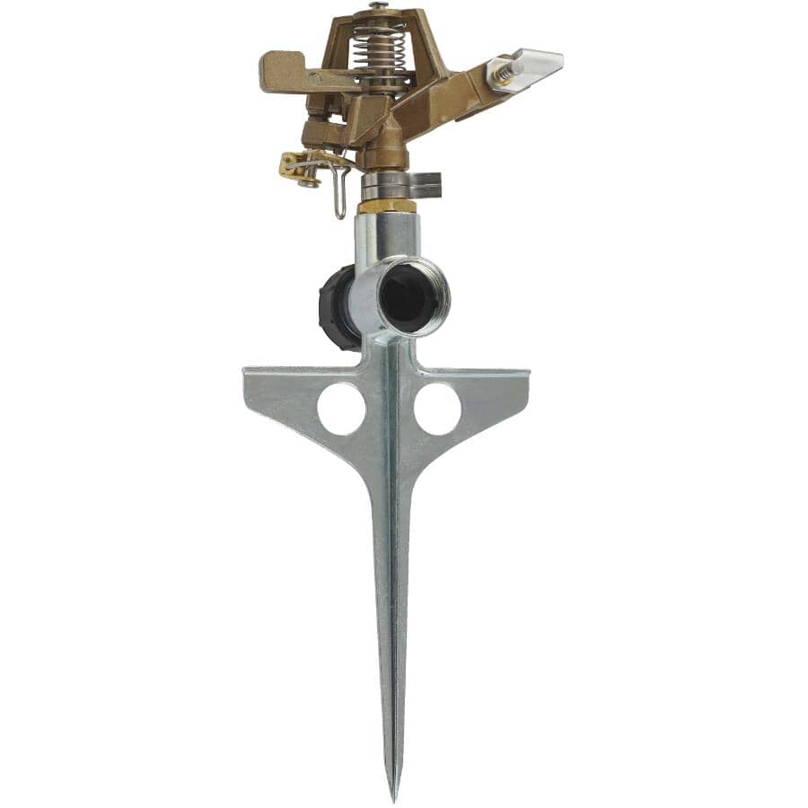 Impulse Lawn Sprinkler, with Step Spike
