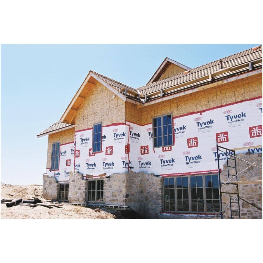 10' x 100' Roll Housewrap - Covers 1,000 sq. ft.