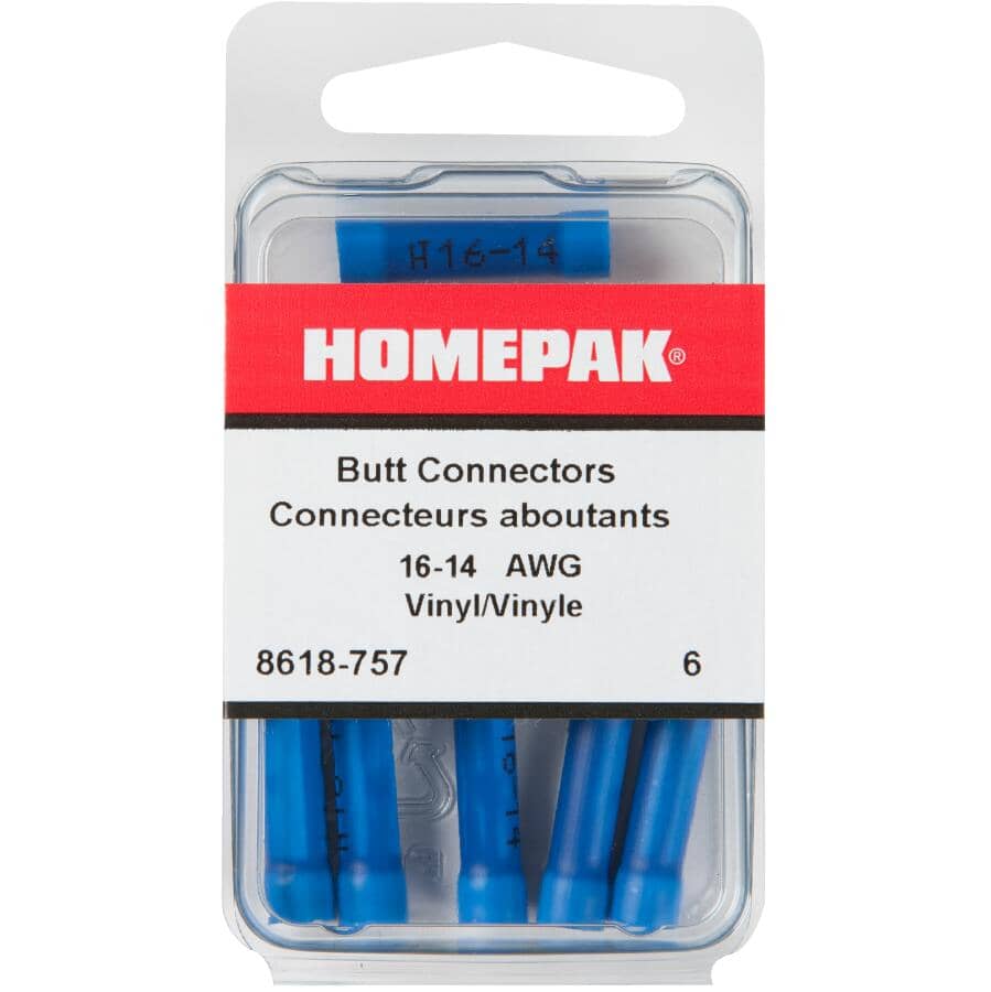 6 Pack 16-14 Butt Terminals