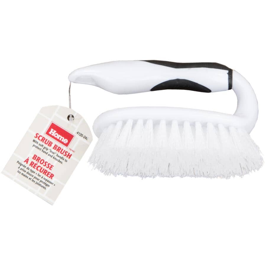 Soft Grip Iron Scrub Brush
