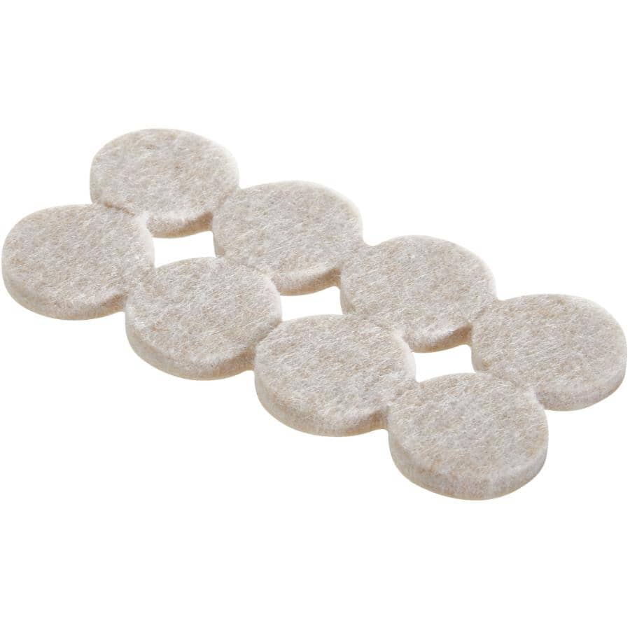 48 Pack 1" Round Heavy Duty Felt Pads
