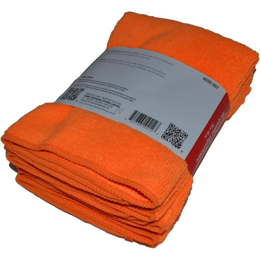 All Purpose Microfibre Cloths - 4 Pack