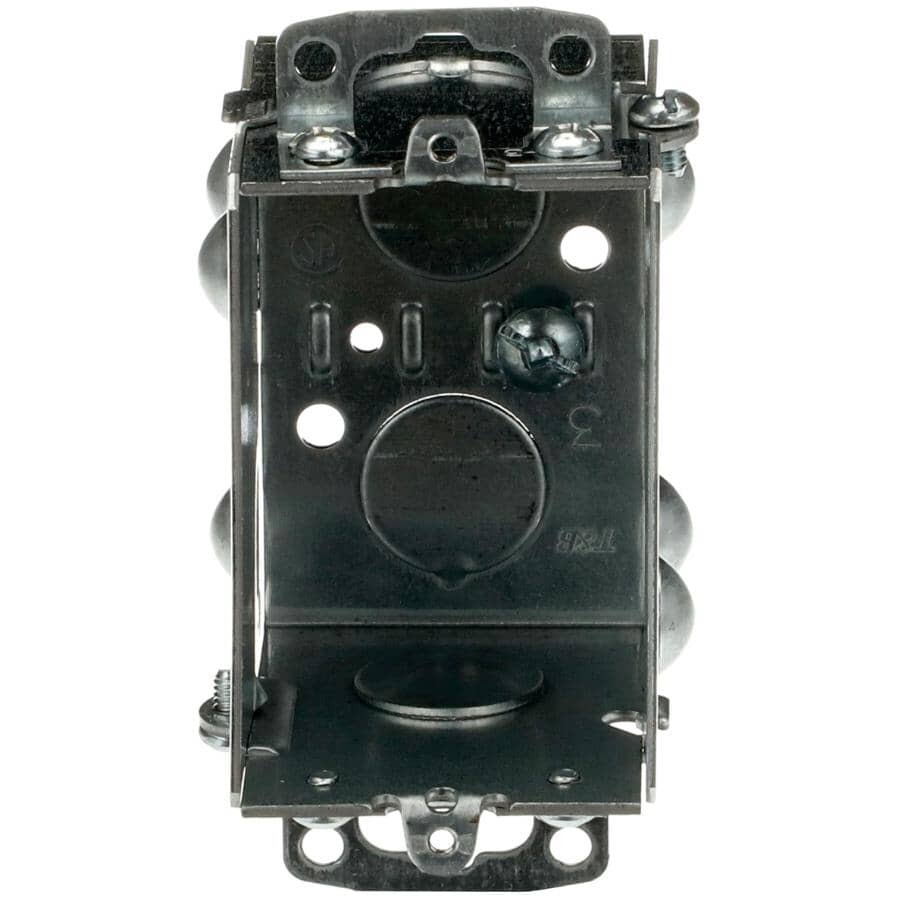 2-1/2" Gangable Switch Box with Reverse Mounting Ears