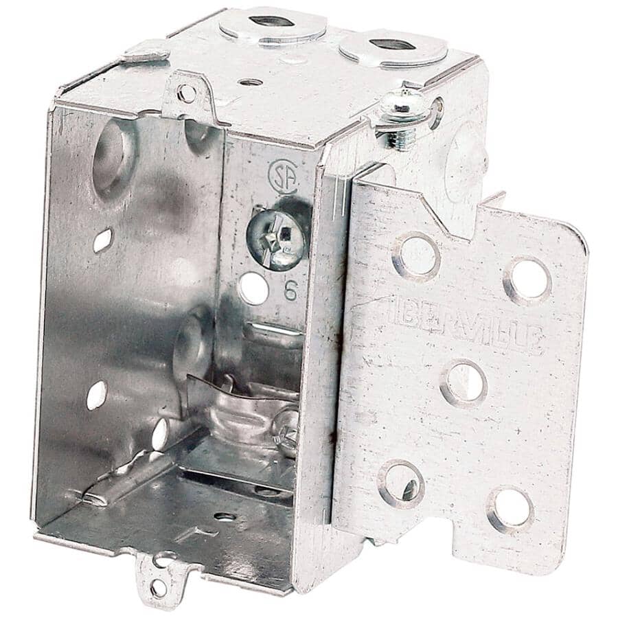 2-1/2" Switch Box with Strap