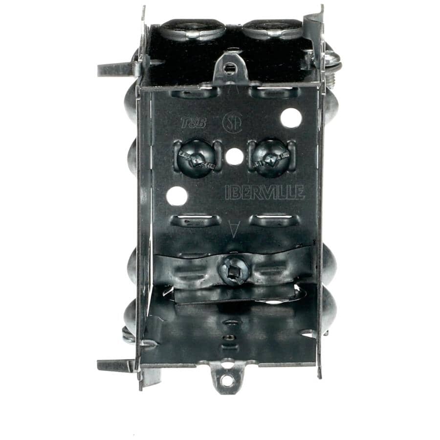 3" Gangable Device Box with Extended Sides for External Nailing