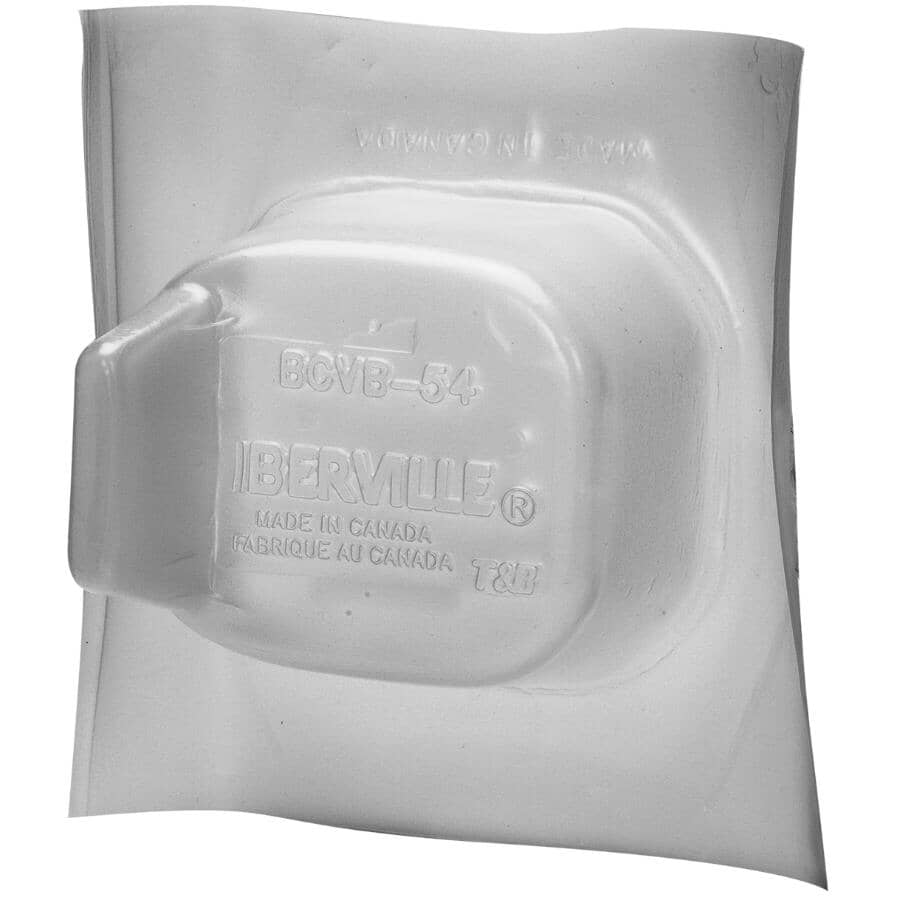 Octogonal Vapour Barrier Box - Soft Polyethylene, 2-1/8" Deep