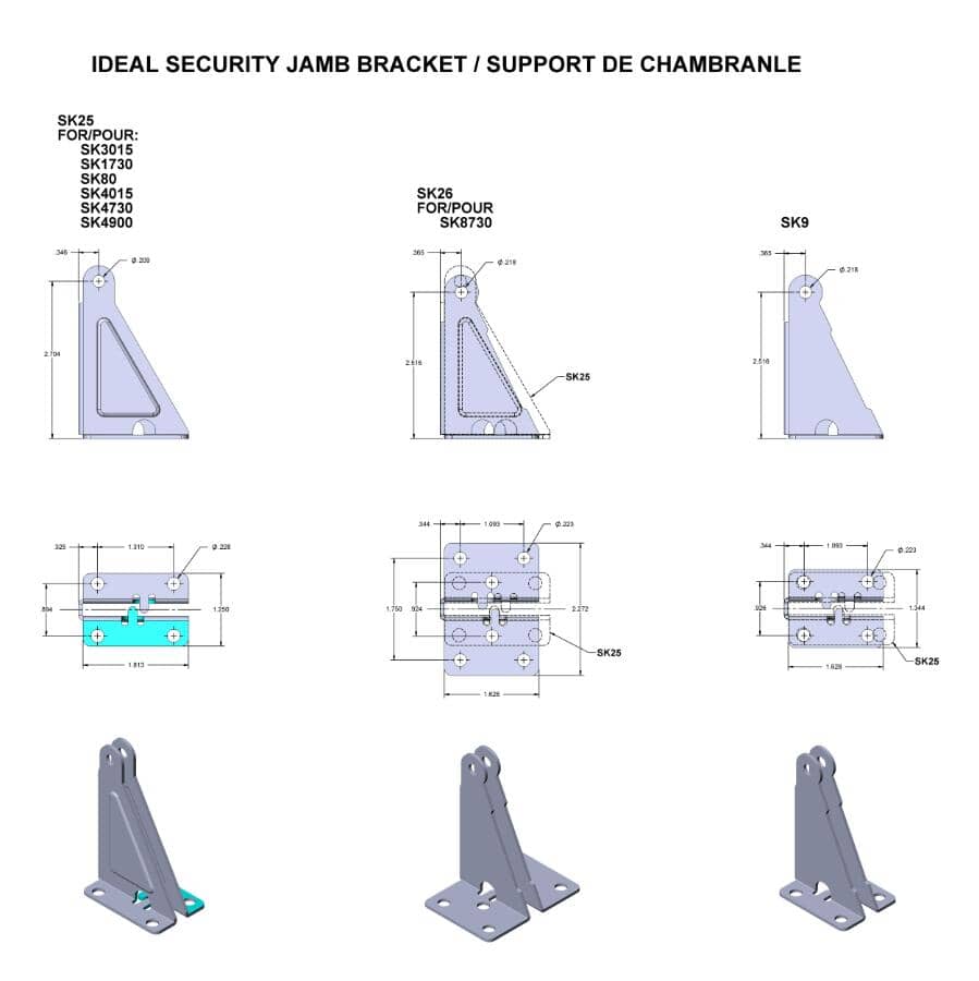 Aluminum Screen Door Closer