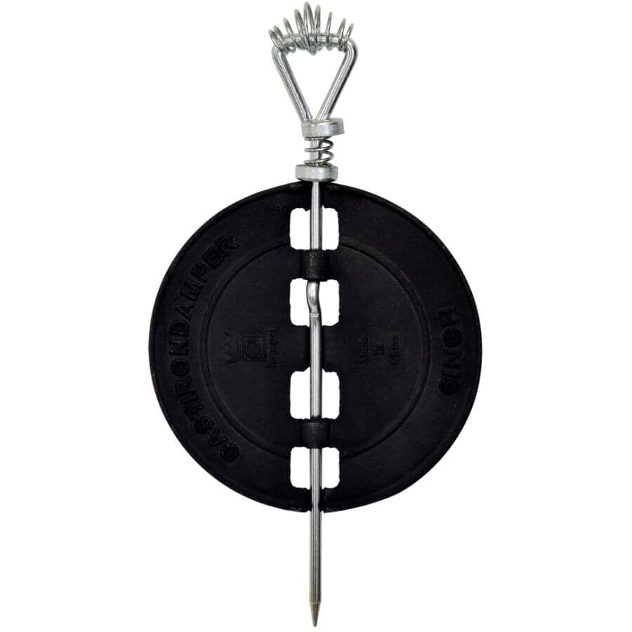 7" Cast Iron Stove Damper