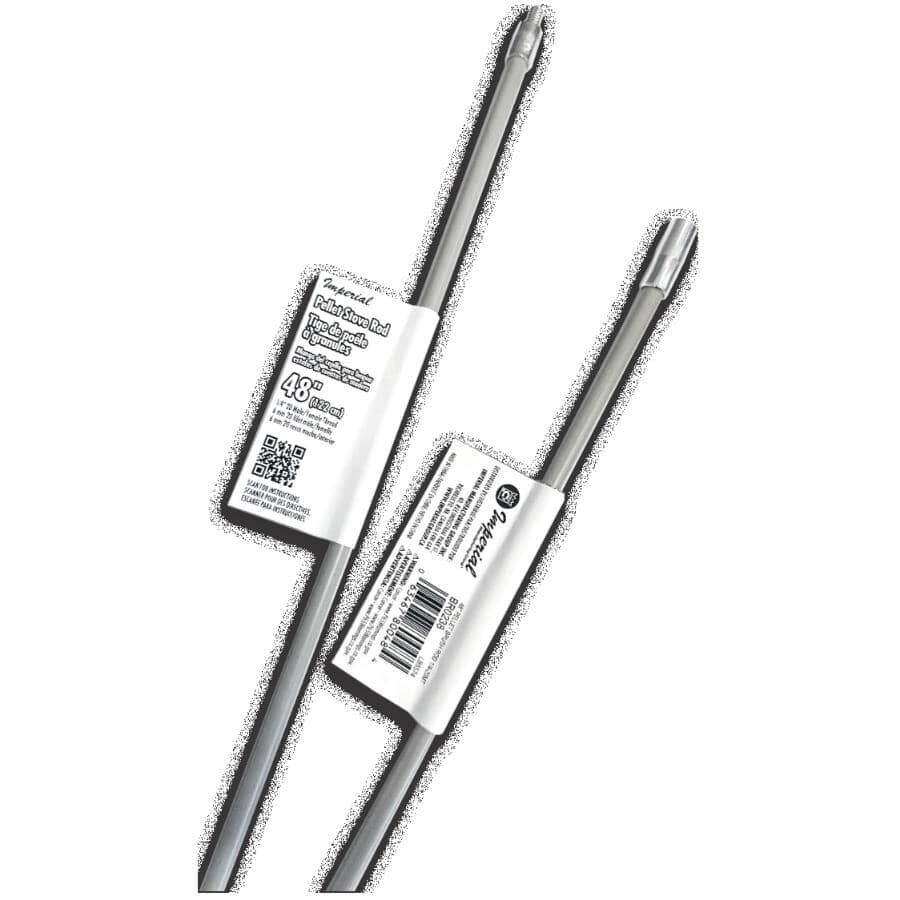 Pellet Stove Brush Rod - 48"