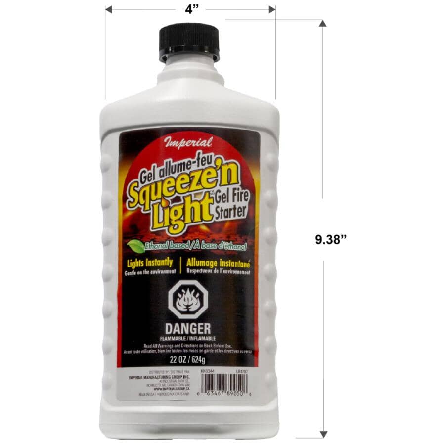 Squeeze'n Light Gel Fire Starter - 624 g