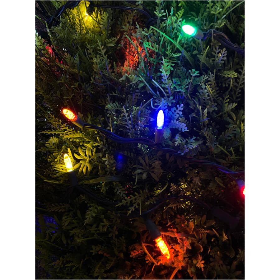 35 LED Multi Colour M5 Light Set - with Green Wire