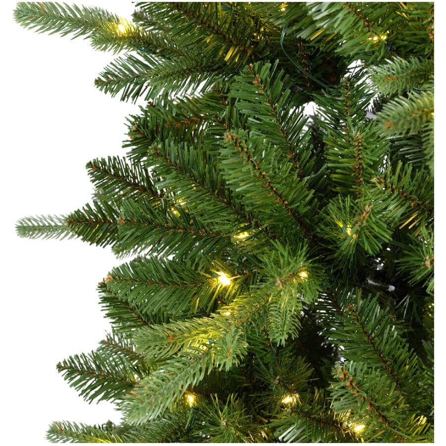 9' Killington Fir Christmas Tree - with 540 Warm White/Multi-Colour LEDs
