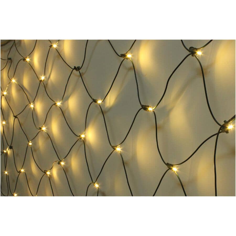 Twinkling Net 5 mm Light Set - Warm White, 70 LEDs