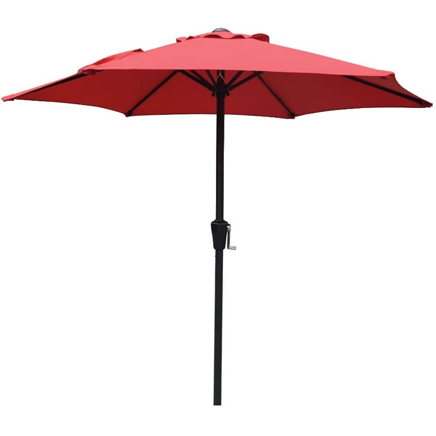 7' Crank Market Umbrella - Salsa