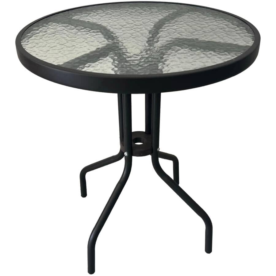 Brown Wicker Steel Frame Bistro Set - 3 Piece