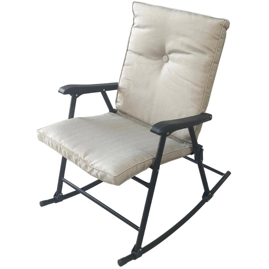 Oversized Padded Rocking Chair