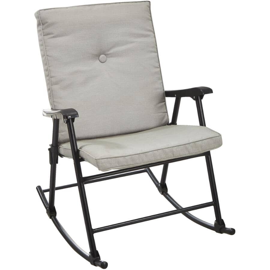 Oversized Padded Rocking Chair