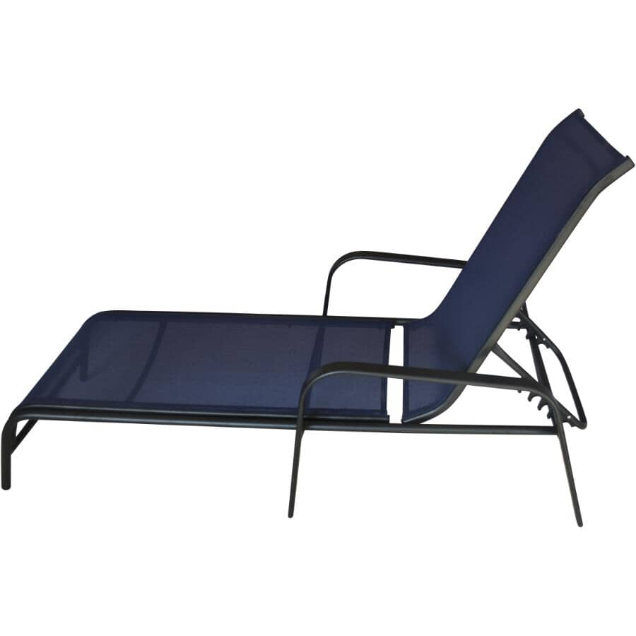 Sling Chaise Lounge - Medieval Blue