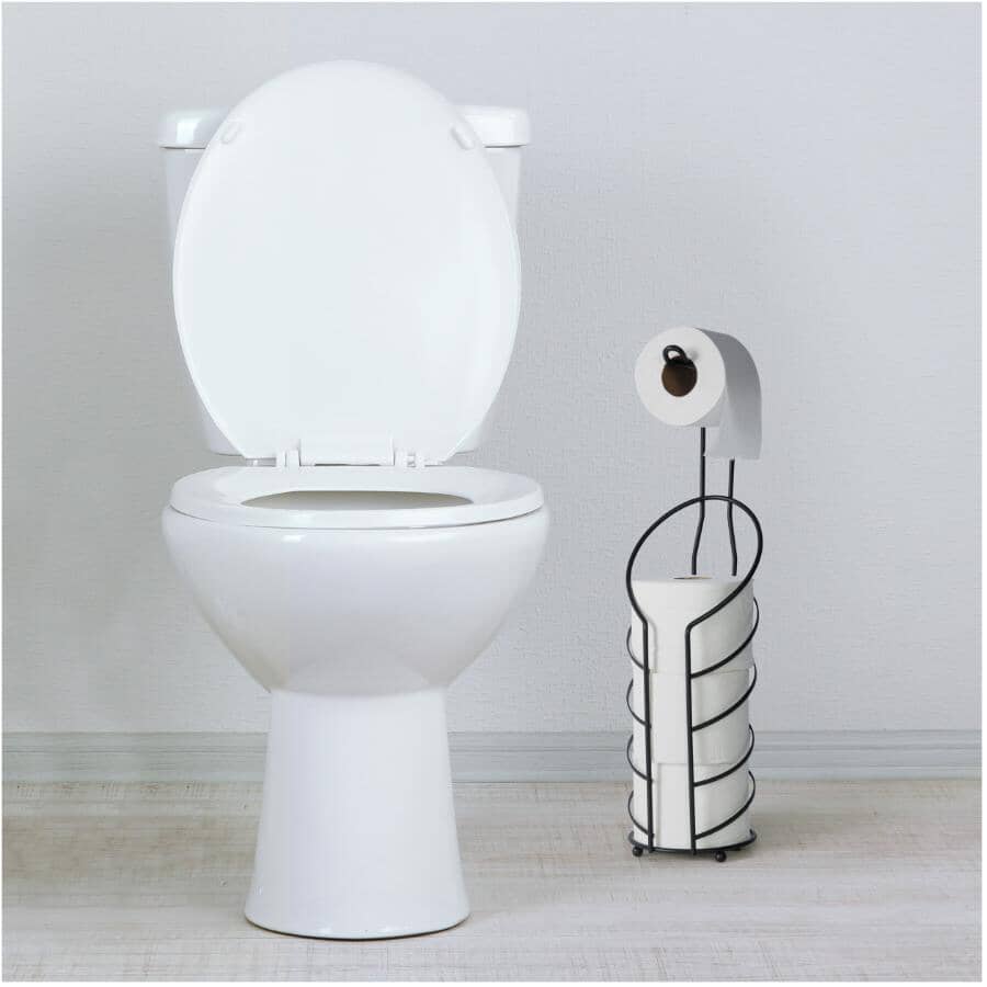 Toilet Tissue Holder - Black