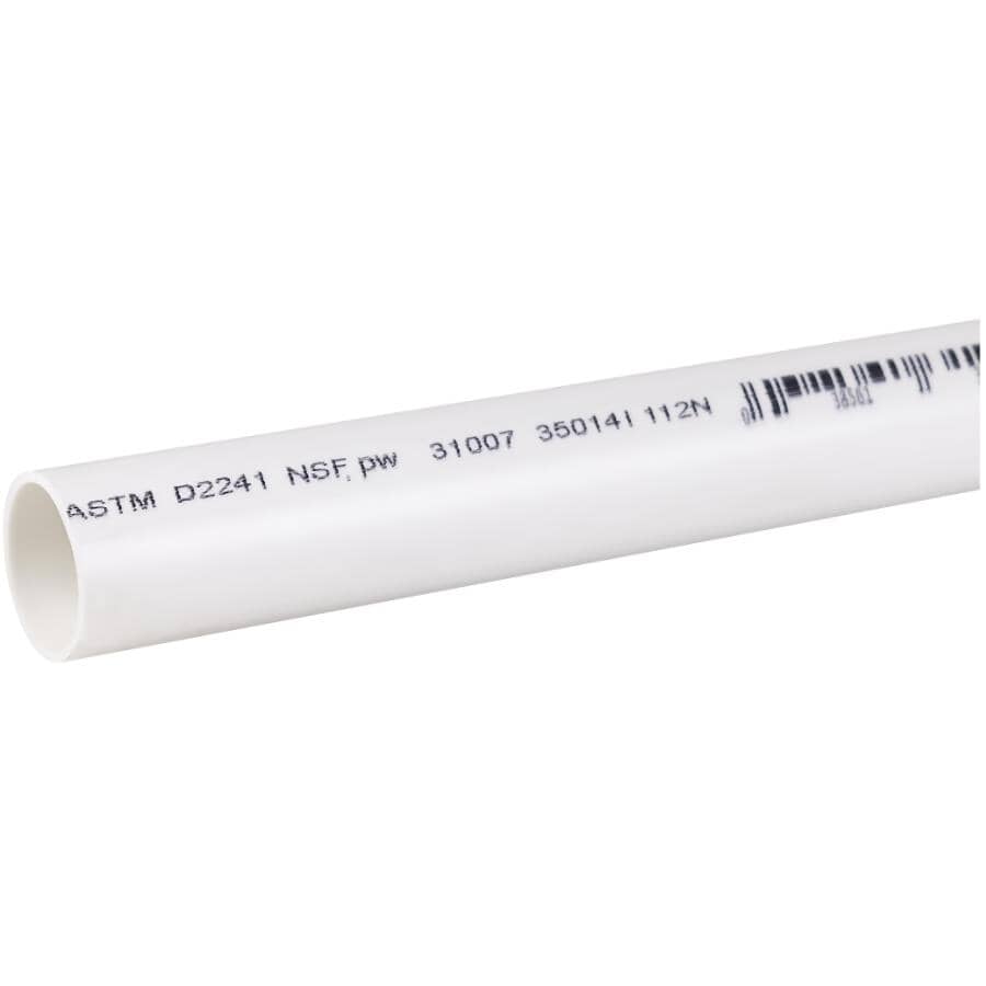 3/4" x 10' PVC Pressure Pipe