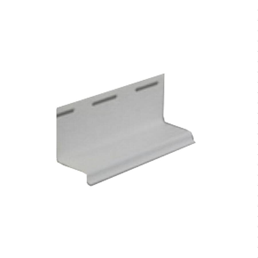 12' White Vinyl Drip Cap