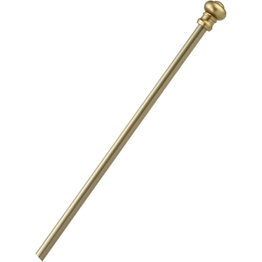48" - 84" Bronze Ashby Cafe Curtain Rod