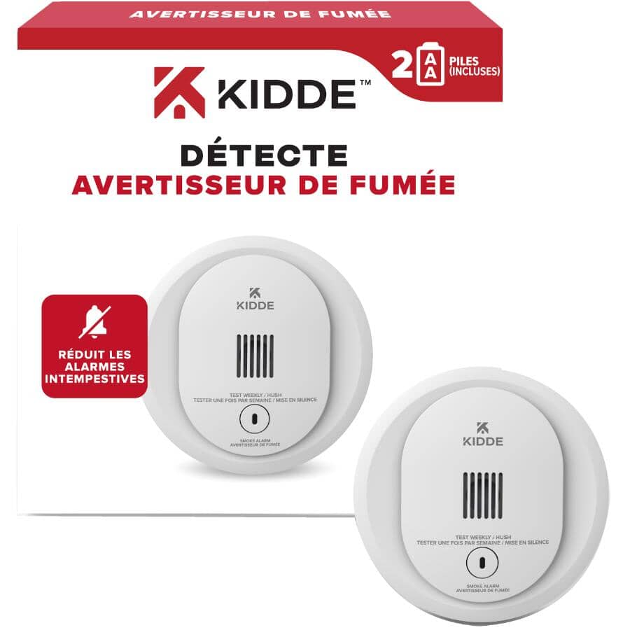 Battery Operated Compact Smoke Detector