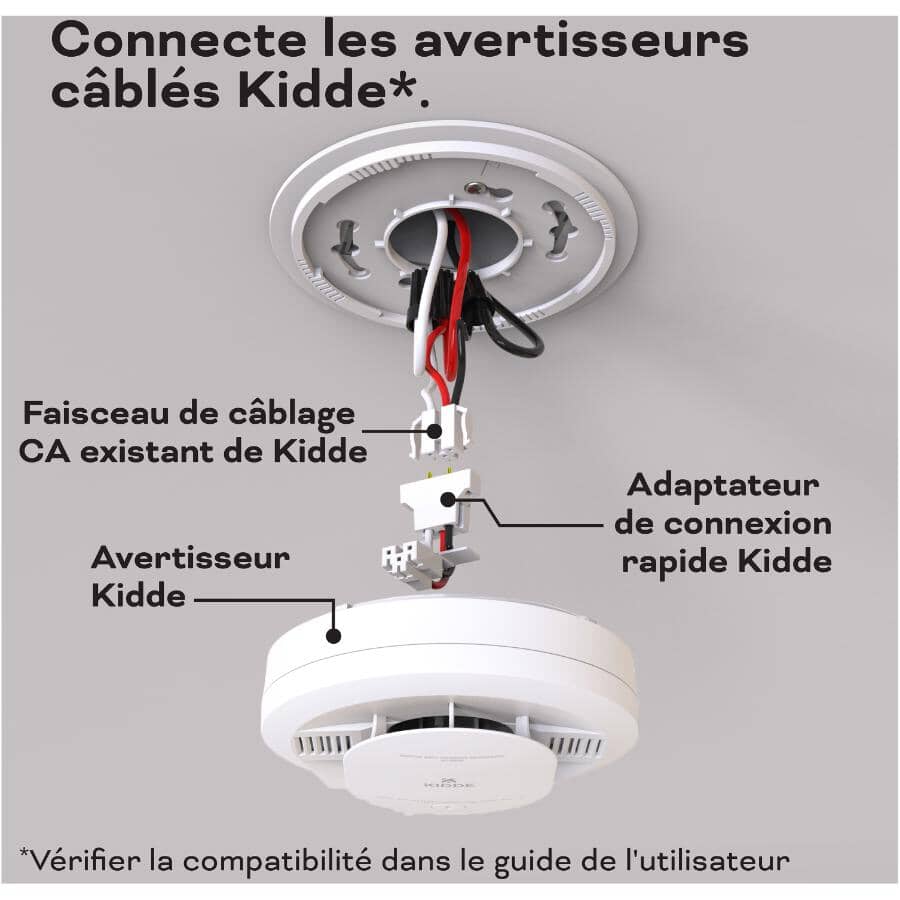 FireX Quick Connect Smoke & Carbon Monoxide Detector Adapter