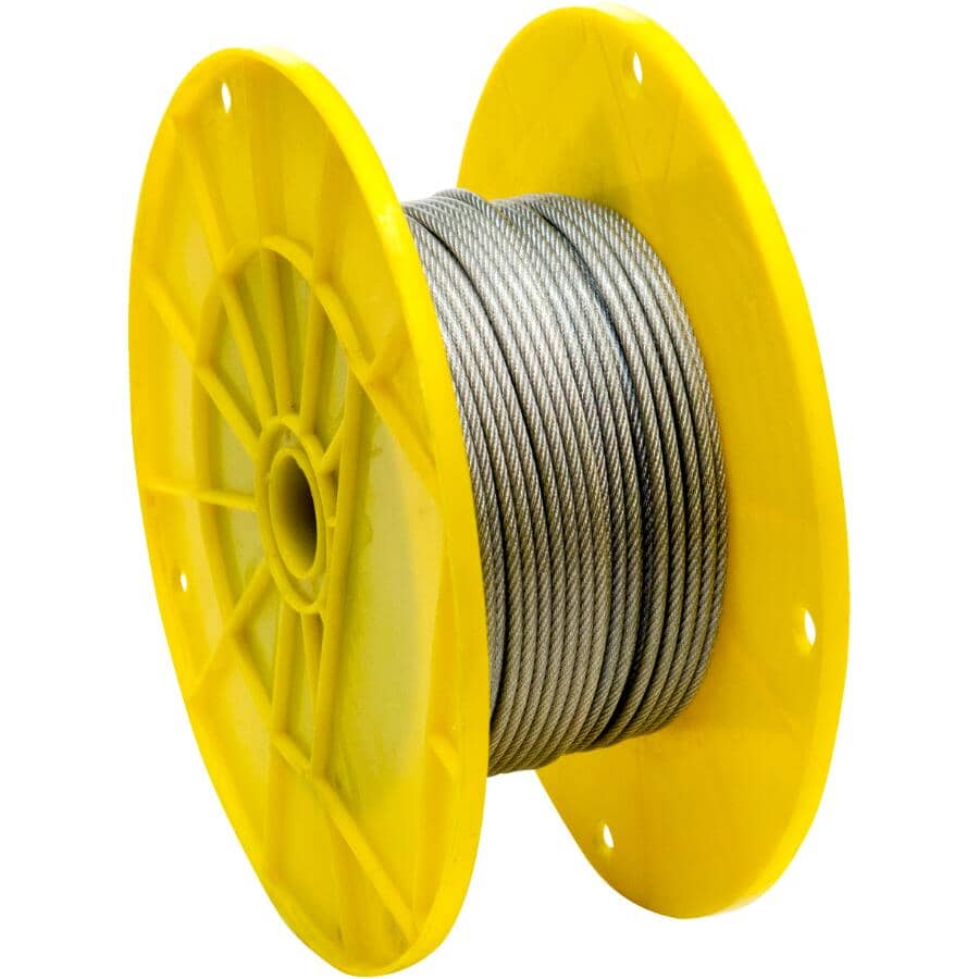 1' x 3/32" 7 x 7 Strands Coated Aircraft Cable