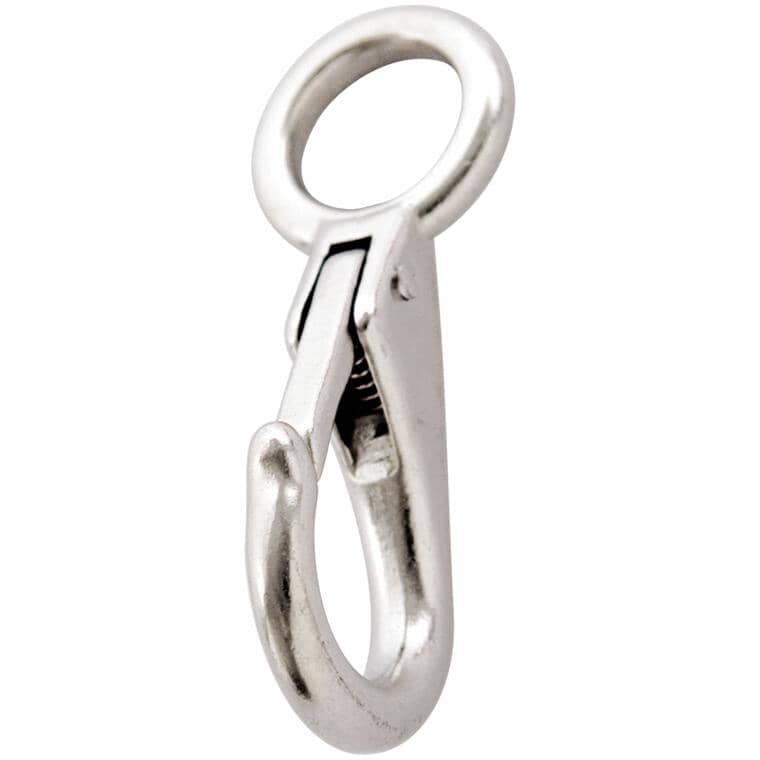 3-3/8" Zinc Fixed Eye Boat Snap