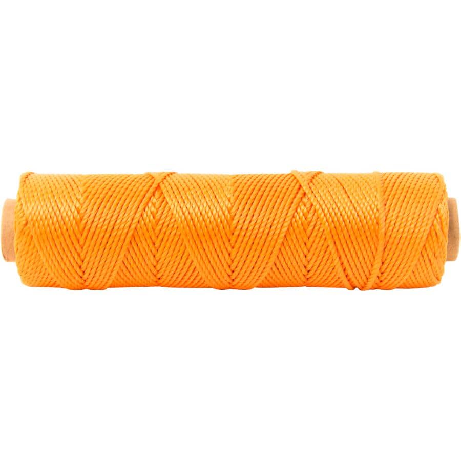 215' #18 Orange Polypropylene Twisted Mason's Twine