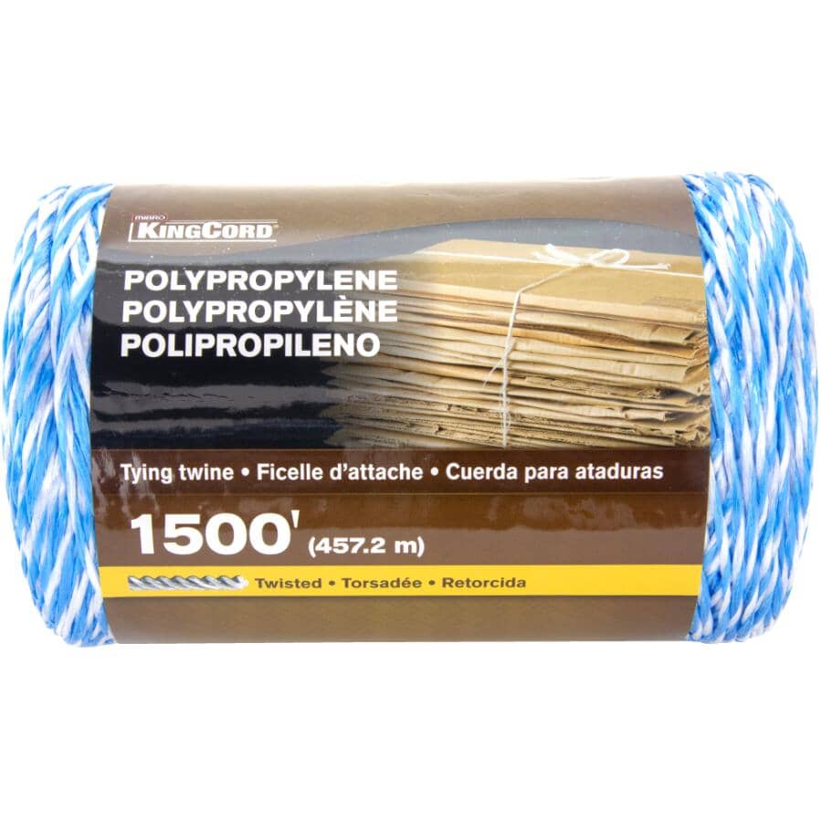 5/64" x 1500' 2 Ply Split Tying Polypropylene Twine
