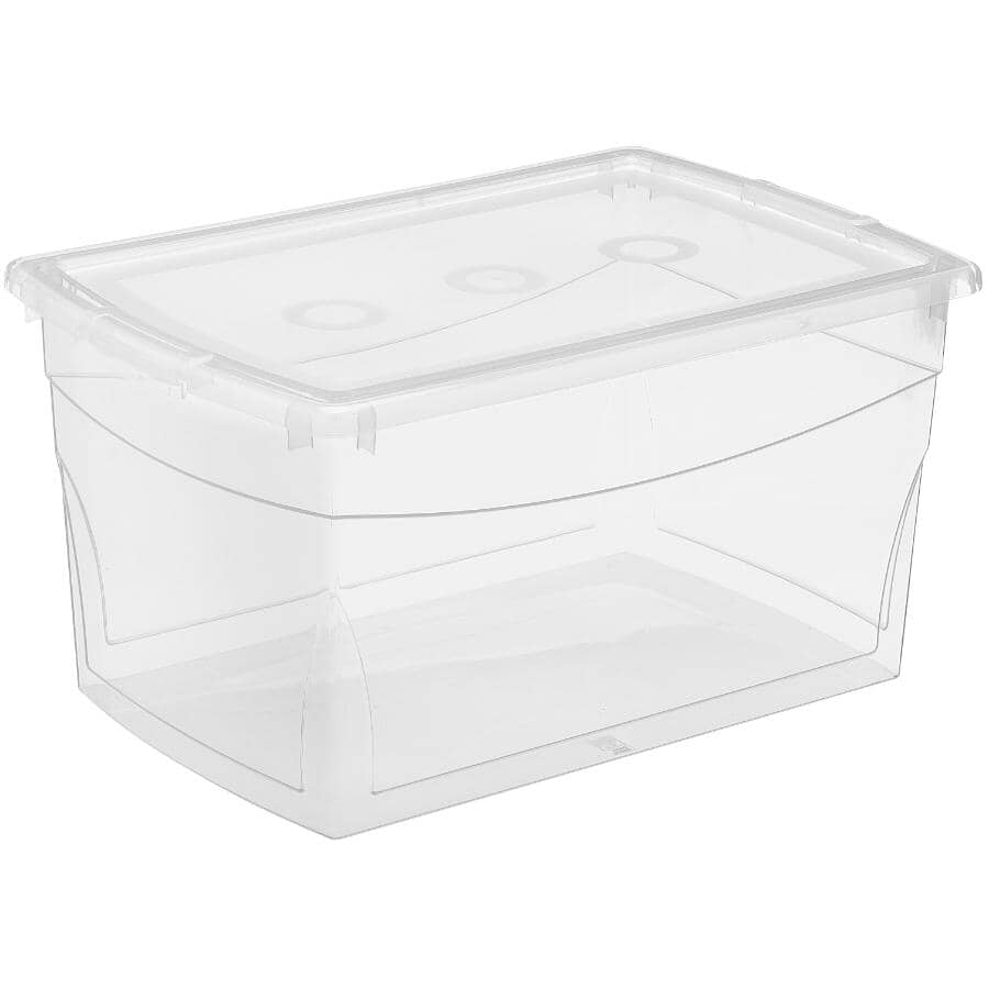 50L Clear Omni Storage Box